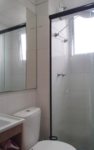 Apartamento à venda com 50m², 2 quartos e 1 vagaBanheiro Social