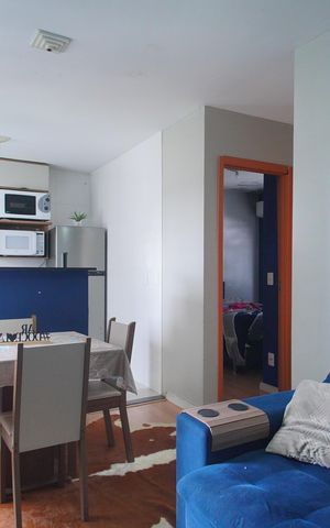 Apartamento à venda com 50m², 2 quartos e 1 vagaSala