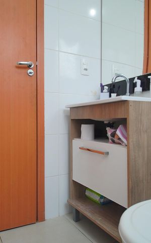 Apartamento à venda com 50m², 2 quartos e 1 vagaBanheiro Social