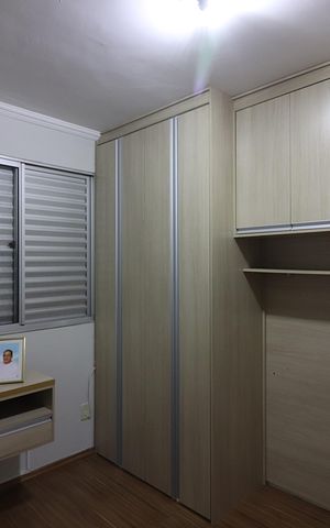 Apartamento à venda com 55m², 2 quartos e 1 vagaQuarto 2