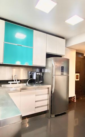 Apartamento à venda com 129m², 2 quartos e sem vagaCozinha