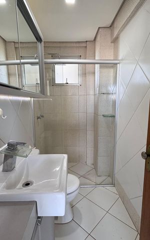 Apartamento para alugar com 80m², 3 quartos e 1 vaga Apartamento para alugar com 80m², 3 quartos e 1 vagaBanheiro