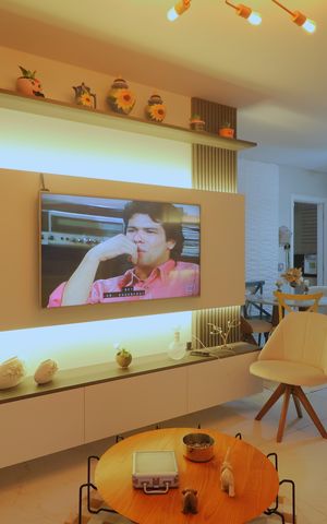 Casa à venda com 115m², 3 quartos e 2 vagasSala