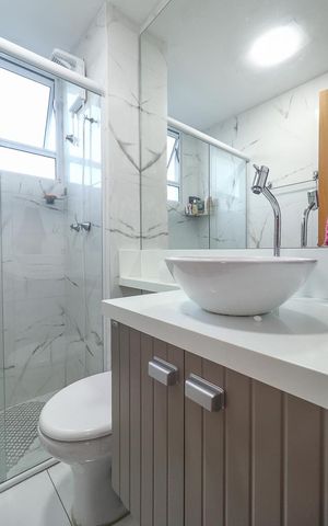 Apartamento à venda com 44m², 2 quartos e 1 vagaBanheiro