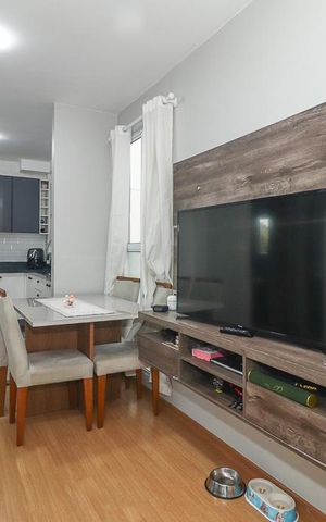 Apartamento à venda com 44m², 2 quartos e 1 vagaSala
