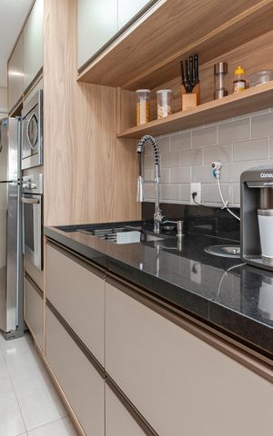 Apartamento à venda com 84m², 2 quartos e 2 vagas Apartamento à venda com 84m², 2 quartos e 2 vagasCozinha