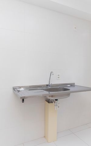 Apartamento para alugar com 41m², 2 quartos e sem vaga Apartamento para alugar com 41m², 2 quartos e sem vagaCozinha e Área de Serviço