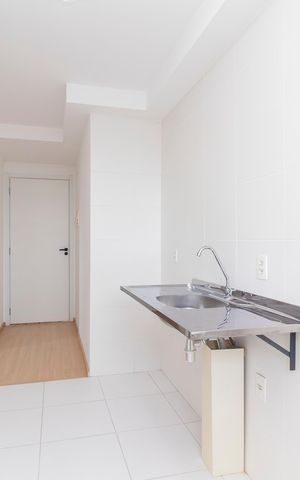 Apartamento para alugar com 41m², 2 quartos e sem vaga Apartamento para alugar com 41m², 2 quartos e sem vagaCozinha e Área de Serviço