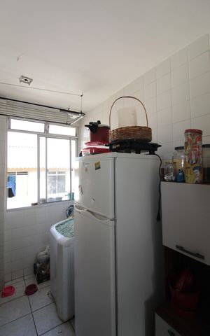 Apartamento à venda com 47m², 2 quartos e 1 vagaCozinha e Área de Serviço