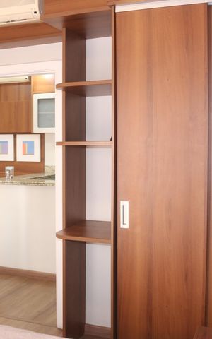 Studio à venda com 36m², 1 quarto e 1 vagaQuarto