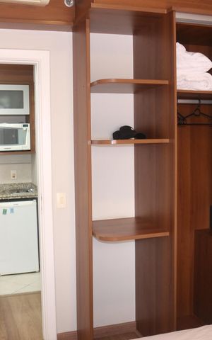 Studio à venda com 36m², 1 quarto e 1 vagaQuarto