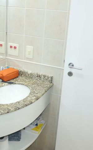 Studio à venda com 36m², 1 quarto e 1 vagaBanheiro