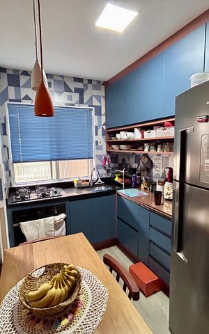 Apartamento à venda com 56m², 2 quartos e sem vaga Apartamento à venda com 56m², 2 quartos e sem vagaCozinha