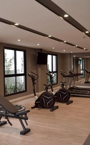 Studio para alugar com 25m², 1 quarto e sem vagaÁrea comum - Academia