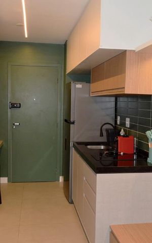 Studio para alugar com 25m², 1 quarto e sem vagaStudio