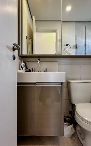 Apartamento à venda com 45m², 2 quartos e 1 vaga Apartamento à venda com 45m², 2 quartos e 1 vagaBanheiro