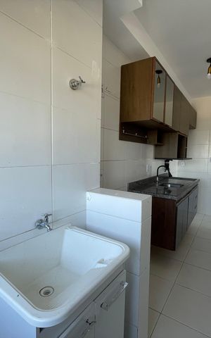 Apartamento para alugar com 57m², 2 quartos e 1 vaga Apartamento para alugar com 57m², 2 quartos e 1 vagaÁrea de Serviço