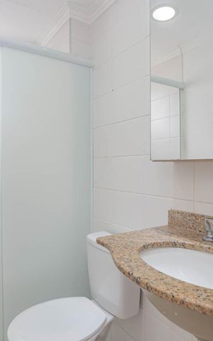 Apartamento à venda com 47m², 2 quartos e 1 vagaBanheiro