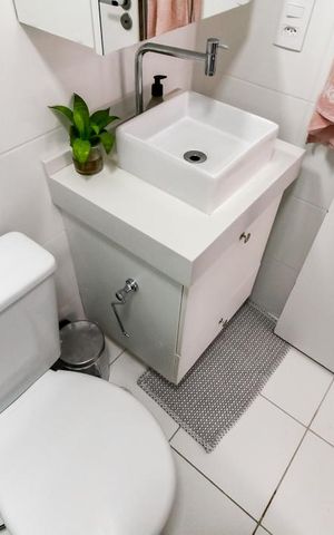 Studio à venda com 24m², 1 quarto e sem vaga Studio à venda com 24m², 1 quarto e sem vagaBanheiro da Suíte