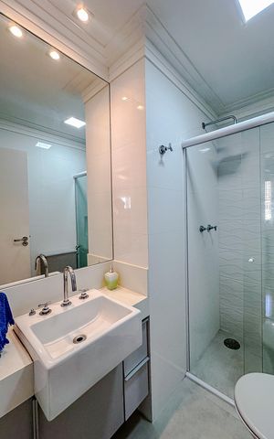 Apartamento à venda com 83m², 3 quartos e 1 vagaBanheiro Social