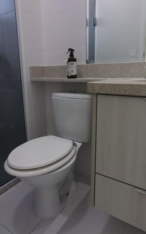 Apartamento à venda com 60m², 2 quartos e 2 vagasBanheiro da Suíte 2
