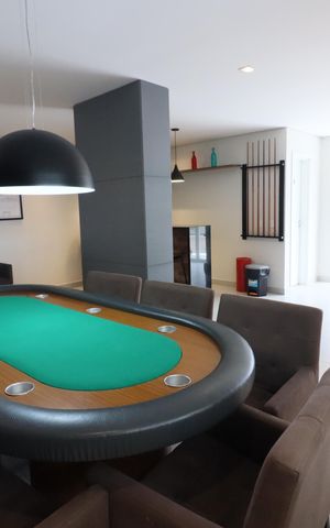 Apartamento à venda com 60m², 2 quartos e 2 vagasÁrea comum - Sala de jogos