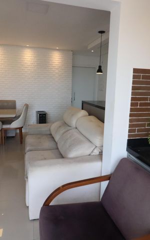 Apartamento à venda com 60m², 2 quartos e 2 vagasVaranda da Sala