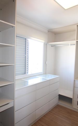 Apartamento para alugar com 100m², 3 quartos e 2 vagasSuíte - Closet