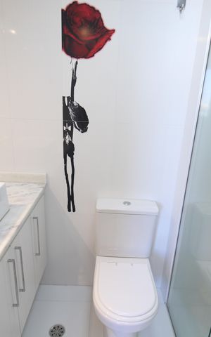 Apartamento para alugar com 100m², 3 quartos e 2 vagasBanheiro da Suíte