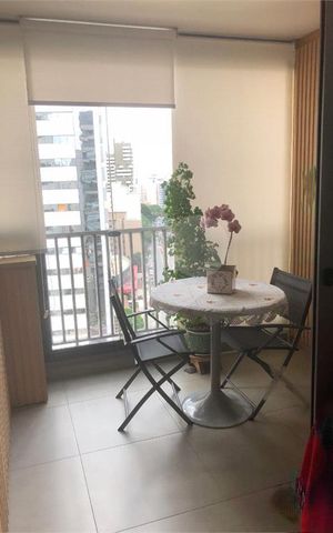 Apartamento à venda com 24m², 1 quarto e 1 vaga