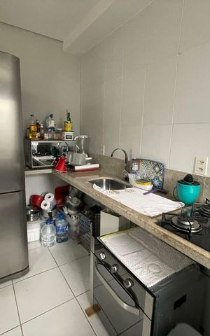 Apartamento para alugar com 47m², 2 quartos e 1 vaga Apartamento para alugar com 47m², 2 quartos e 1 vagaCozinha e Área de Serviço