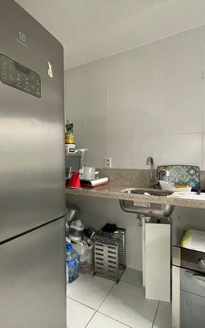 Apartamento para alugar com 47m², 2 quartos e 1 vaga Apartamento para alugar com 47m², 2 quartos e 1 vagaCozinha e Área de Serviço