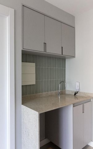 Apartamento à venda com 27m², 1 quarto e sem vaga Apartamento à venda com 27m², 1 quarto e sem vagaCozinha