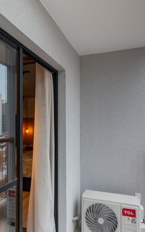 Studio à venda com 25m², 1 quarto e sem vaga Studio à venda com 25m², 1 quarto e sem vagaVaranda