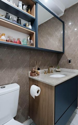 Apartamento à venda com 63m², 2 quartos e 1 vagaBanheiro da Suíte