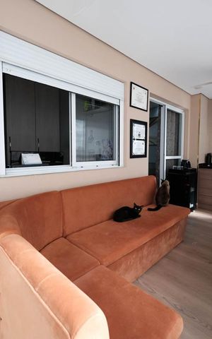 Apartamento à venda com 63m², 2 quartos e 1 vagaÁrea gourmet