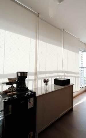 Apartamento à venda com 63m², 2 quartos e 1 vagaÁrea gourmet