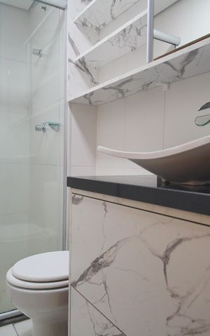 Apartamento para alugar com 59m², 2 quartos e 1 vagaBanheiro Social