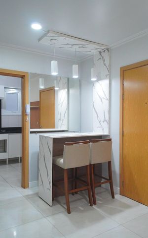 Apartamento para alugar com 59m², 2 quartos e 1 vagaSala