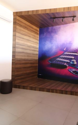 Casa de condomínio para alugar com 212m², 3 quartos e 3 vagasÁrea comum - Sala de música