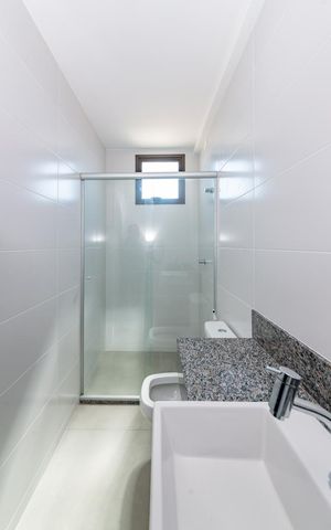 Apartamento à venda com 73m², 2 quartos e 1 vaga Apartamento à venda com 73m², 2 quartos e 1 vagaBanheiro da Suíte 2