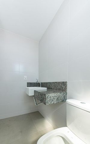 Apartamento à venda com 73m², 2 quartos e 1 vaga Apartamento à venda com 73m², 2 quartos e 1 vagaBanheiro da Suíte 1