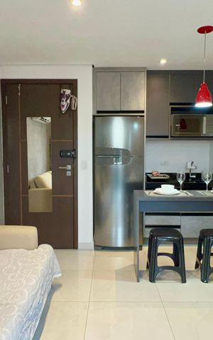 Studio à venda com 30m², 1 quarto e 1 vagaStudio
