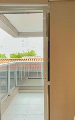 Studio à venda com 30m², 1 quarto e 1 vagaVaranda