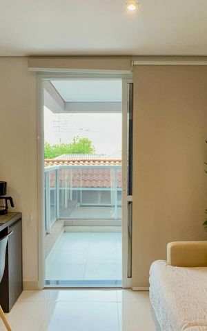 Studio à venda com 30m², 1 quarto e 1 vagaStudio