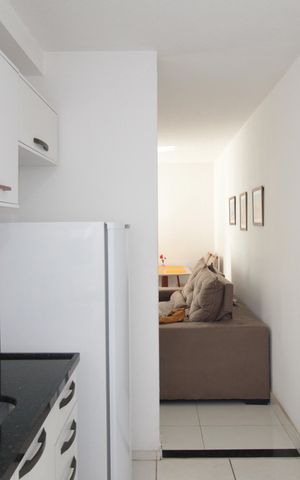 Apartamento para alugar com 44m², 2 quartos e 1 vagaCozinha e Área de Serviço