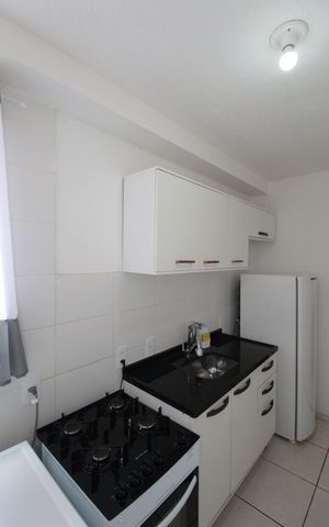 Apartamento para alugar com 44m², 2 quartos e 1 vagaCozinha e Área de Serviço