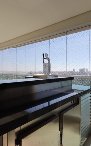 Apartamento para alugar com 126m², 3 quartos e 3 vagas Apartamento para alugar com 126m², 3 quartos e 3 vagasVaranda gourmet