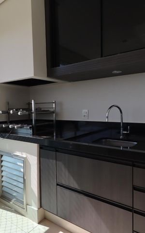 Apartamento para alugar com 126m², 3 quartos e 3 vagas Apartamento para alugar com 126m², 3 quartos e 3 vagasVaranda gourmet