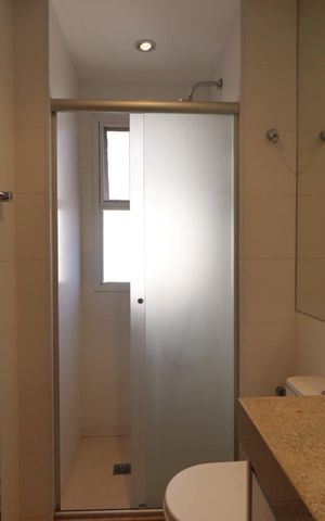Apartamento para alugar com 126m², 3 quartos e 3 vagas Apartamento para alugar com 126m², 3 quartos e 3 vagasBanheiro da Suíte 1